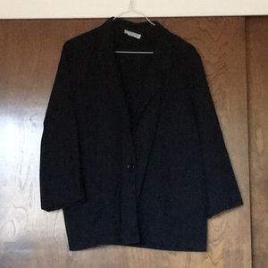 Casual Black Blazer
